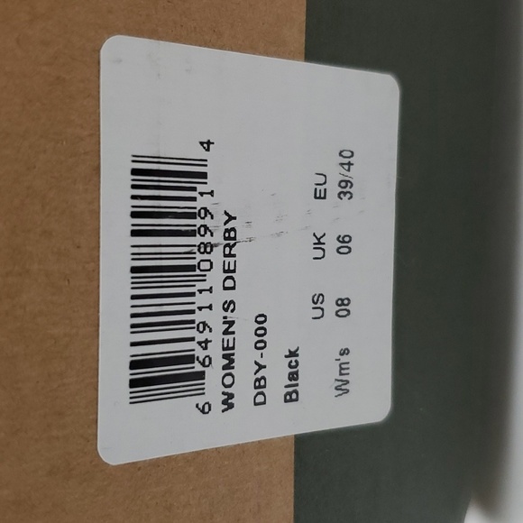 Muck Boot Company Women's Black Ankle Derby Size 8 - Picture 8 of 9